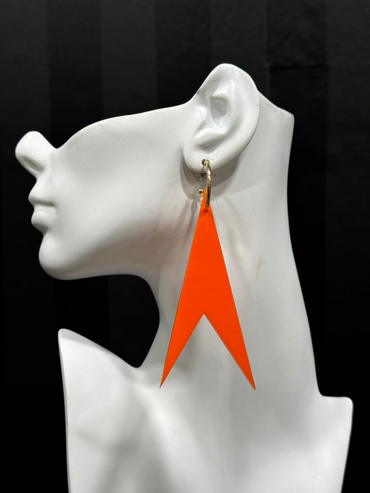 Apex Neon Geometric Earring