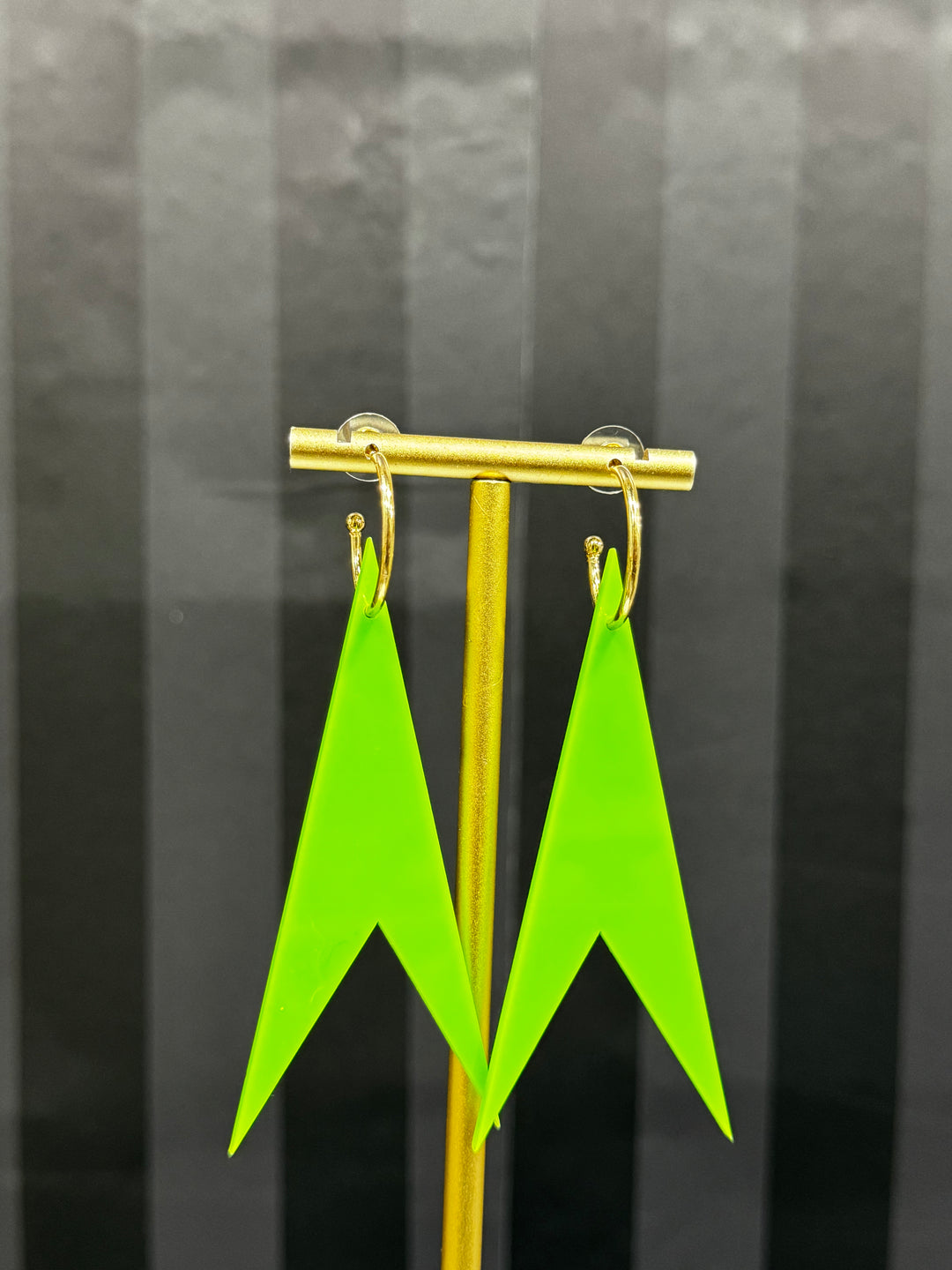 Apex Neon Geometric Earring