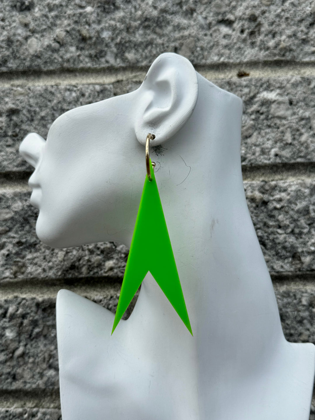 Apex Neon Geometric Earring