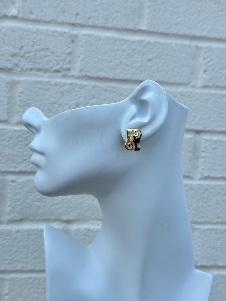 Minimalist Gold Stud Earrings