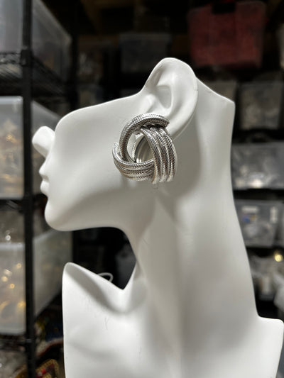 Mystic Swirl Stud Earrings.