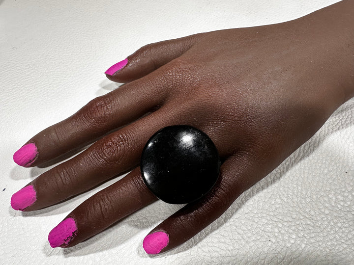 Circular fusion Horn Rings