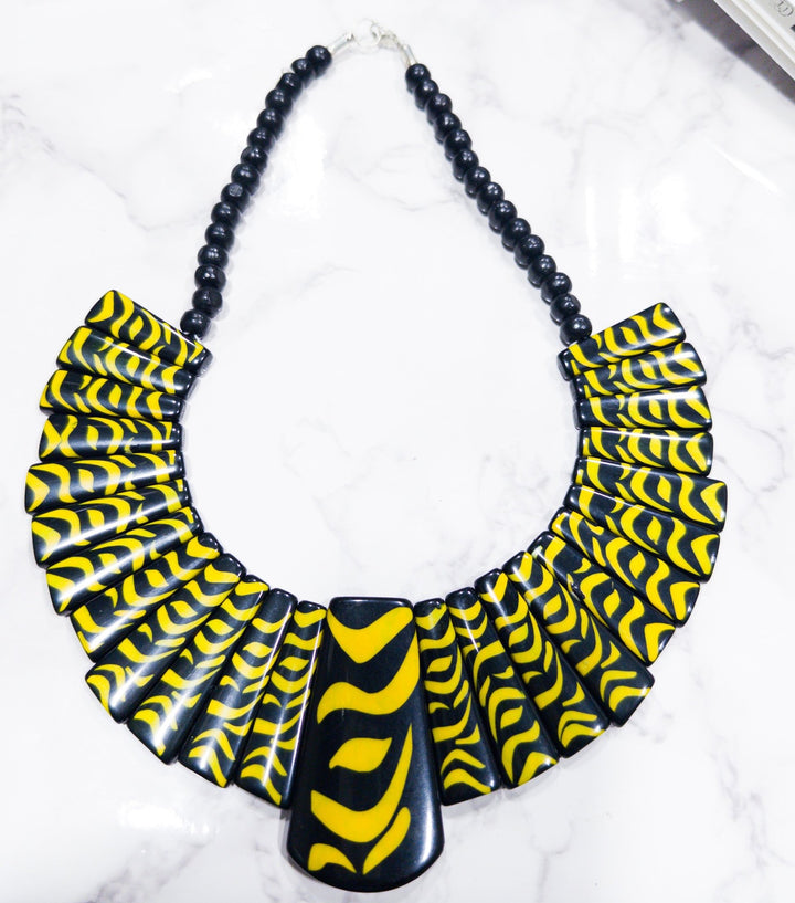 Acrylic statement Necklace - Trufacebygrace