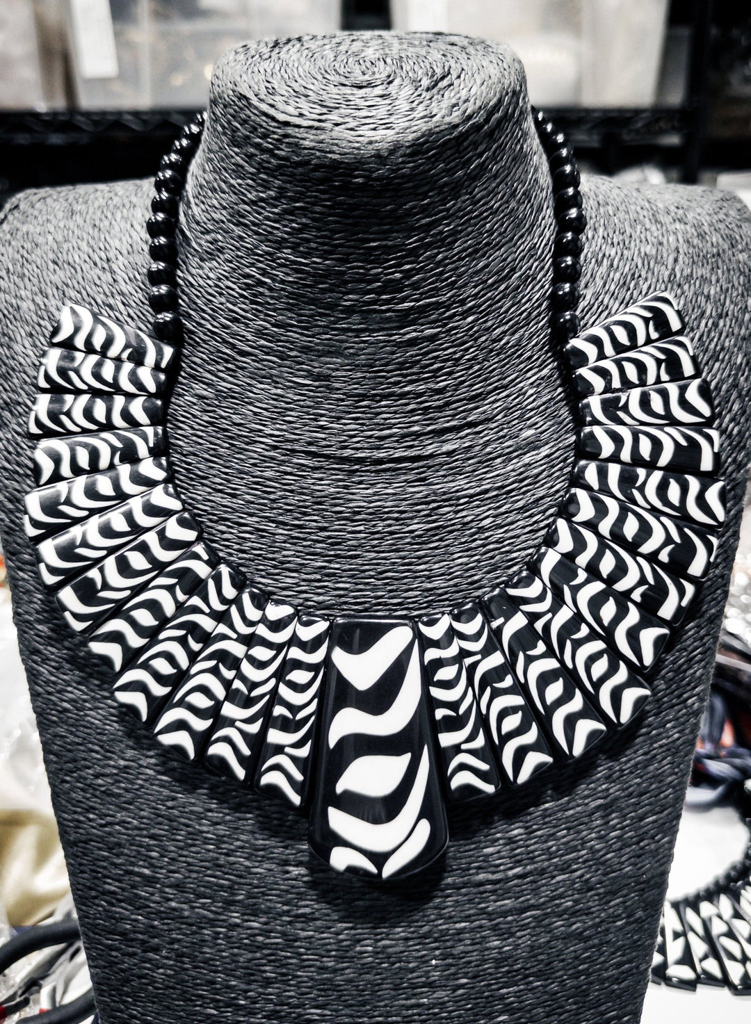 Acrylic statement Necklace - Trufacebygrace