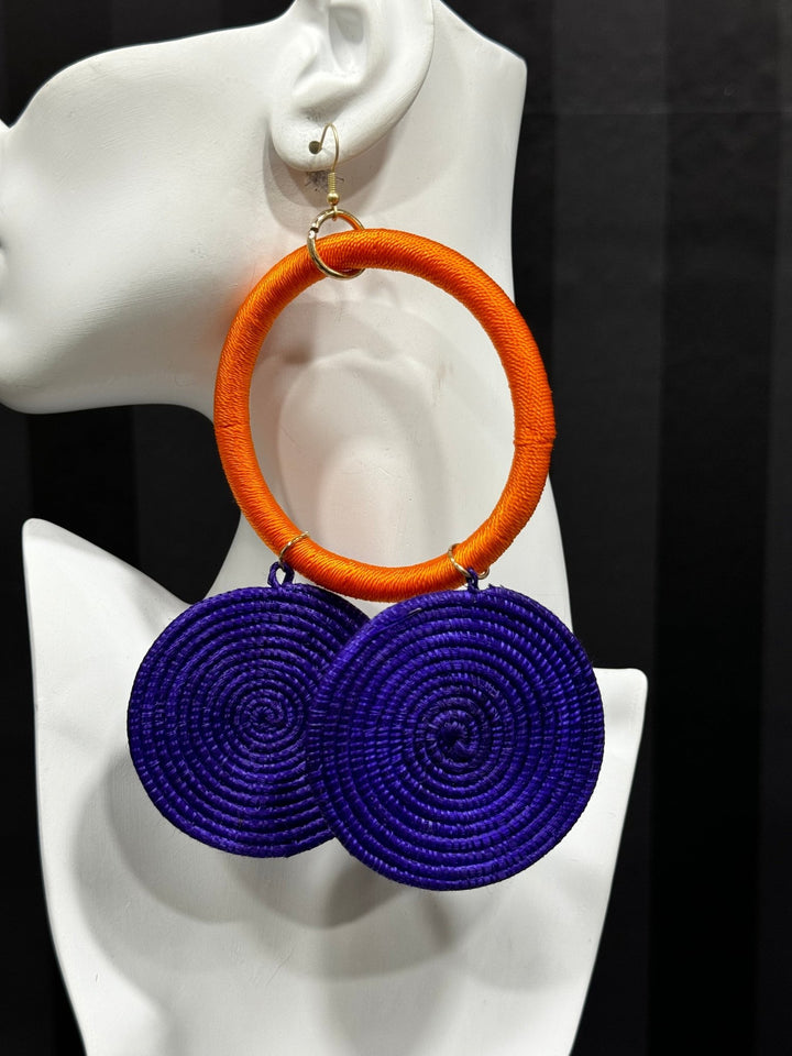 Adanko Spiral Earrings - Trufacebygrace