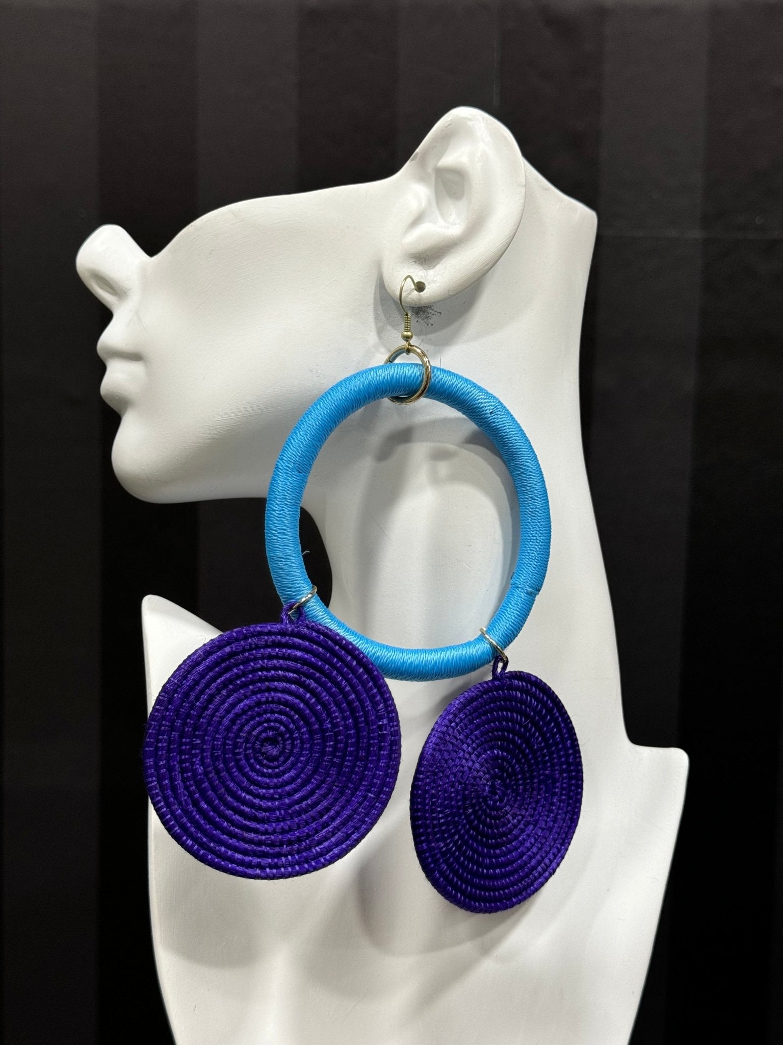 Adanko Spiral Earrings - Trufacebygrace
