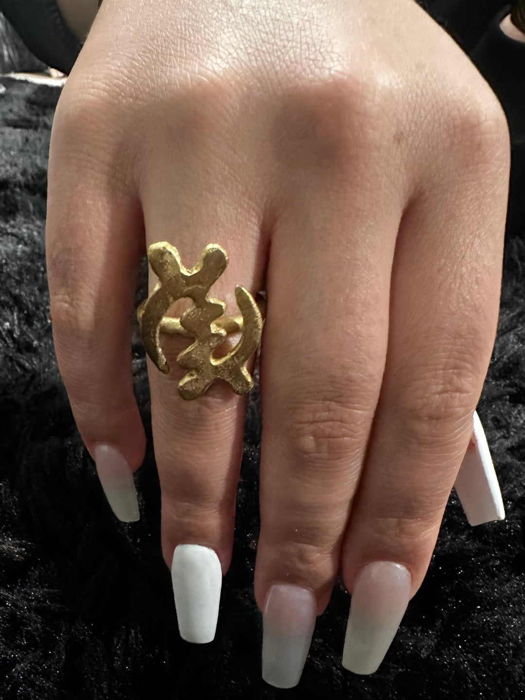 Adinkra Symbols Rings - Trufacebygrace