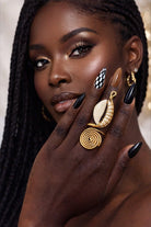 Adjustable Cowry Shell Rings - Trufacebygrace