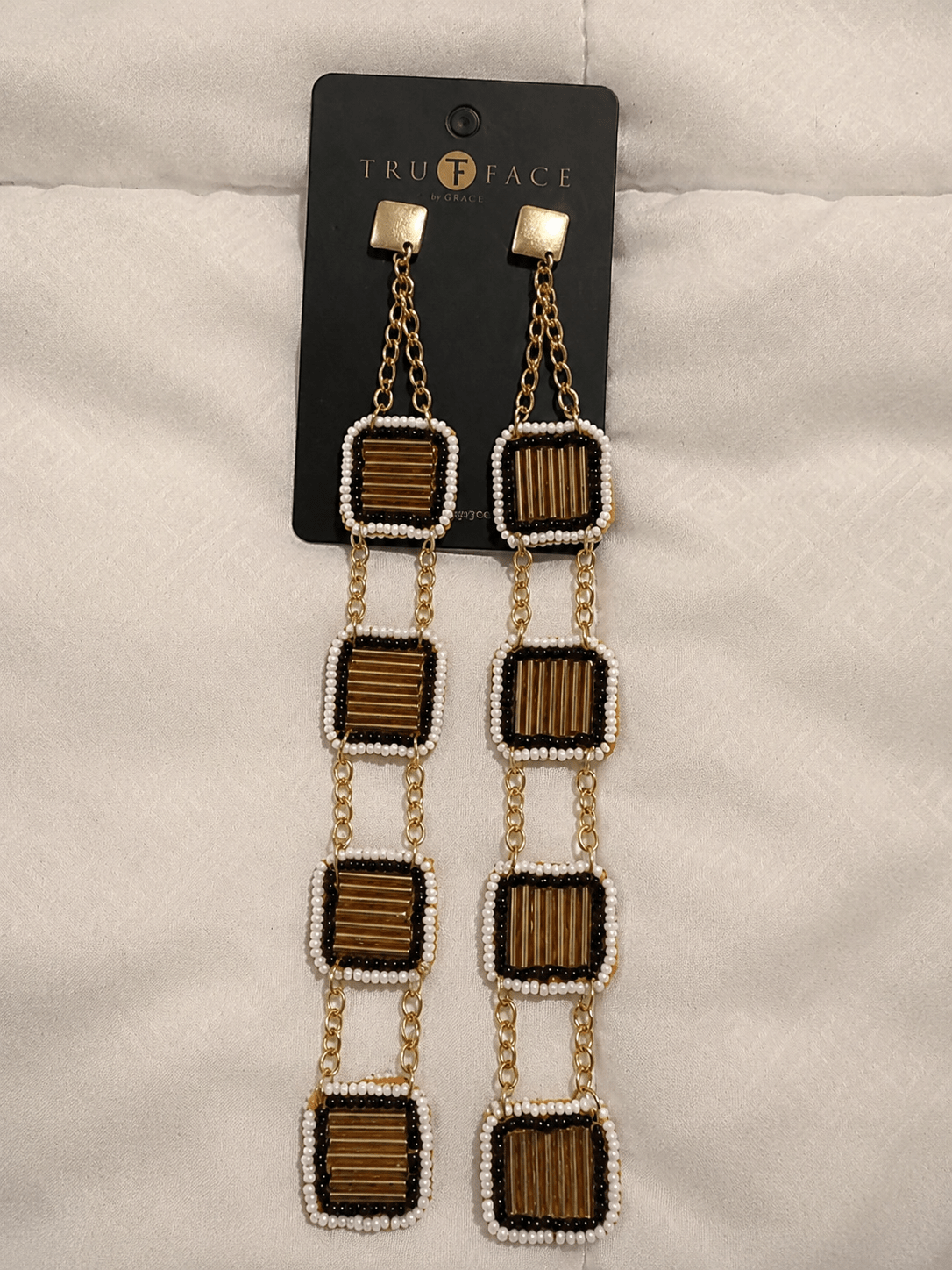 Adom Chain Link Earrings - Trufacebygrace