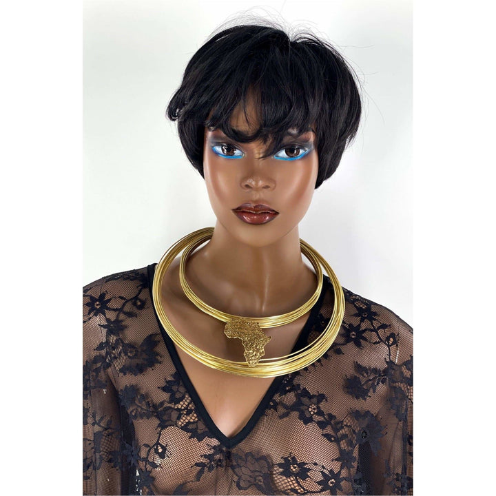 Africa to the world Statement Neckpiece - Trufacebygrace