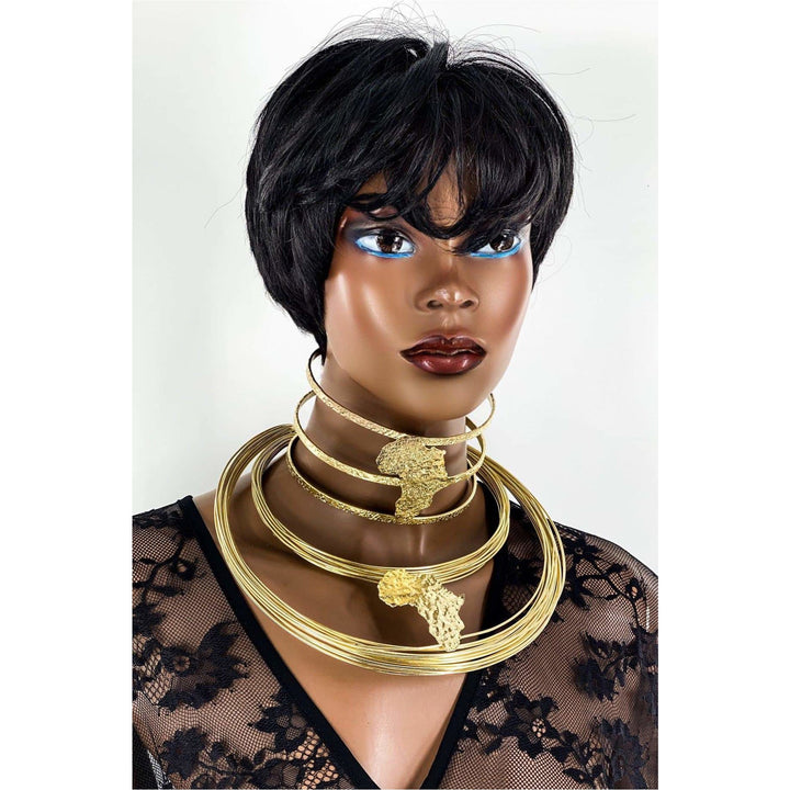 Africa to the world Statement Neckpiece - Trufacebygrace