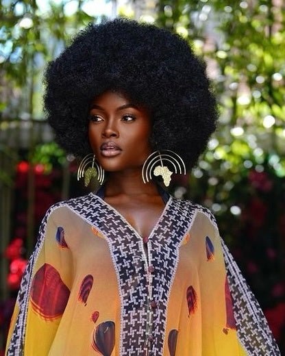 Africa Under the Divine Earring - Trufacebygrace