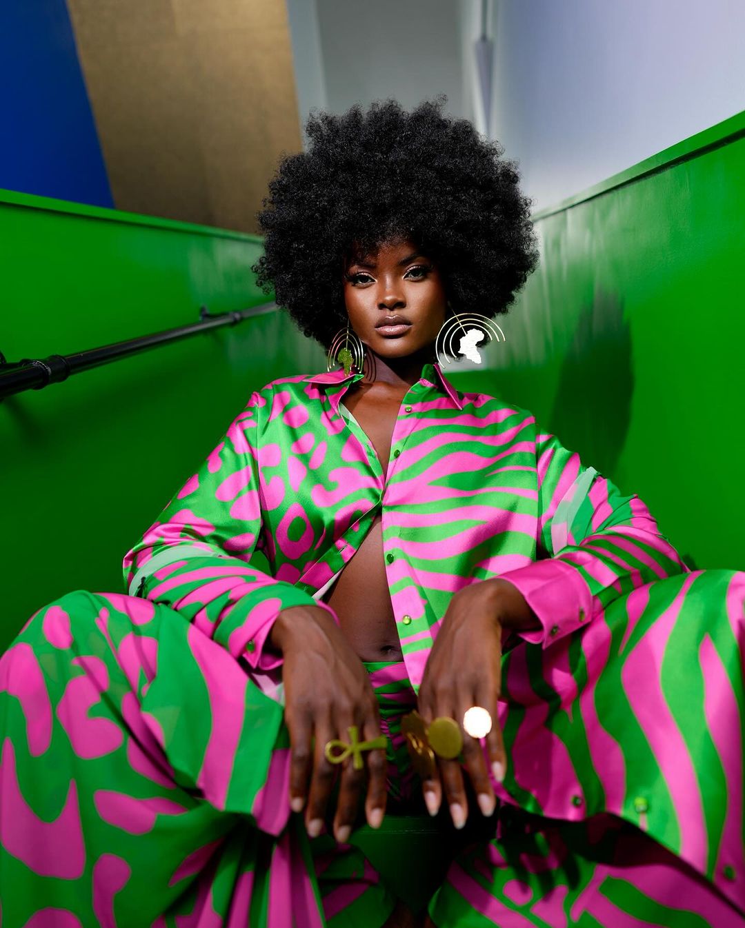 Africa Under the Divine Earring - Trufacebygrace