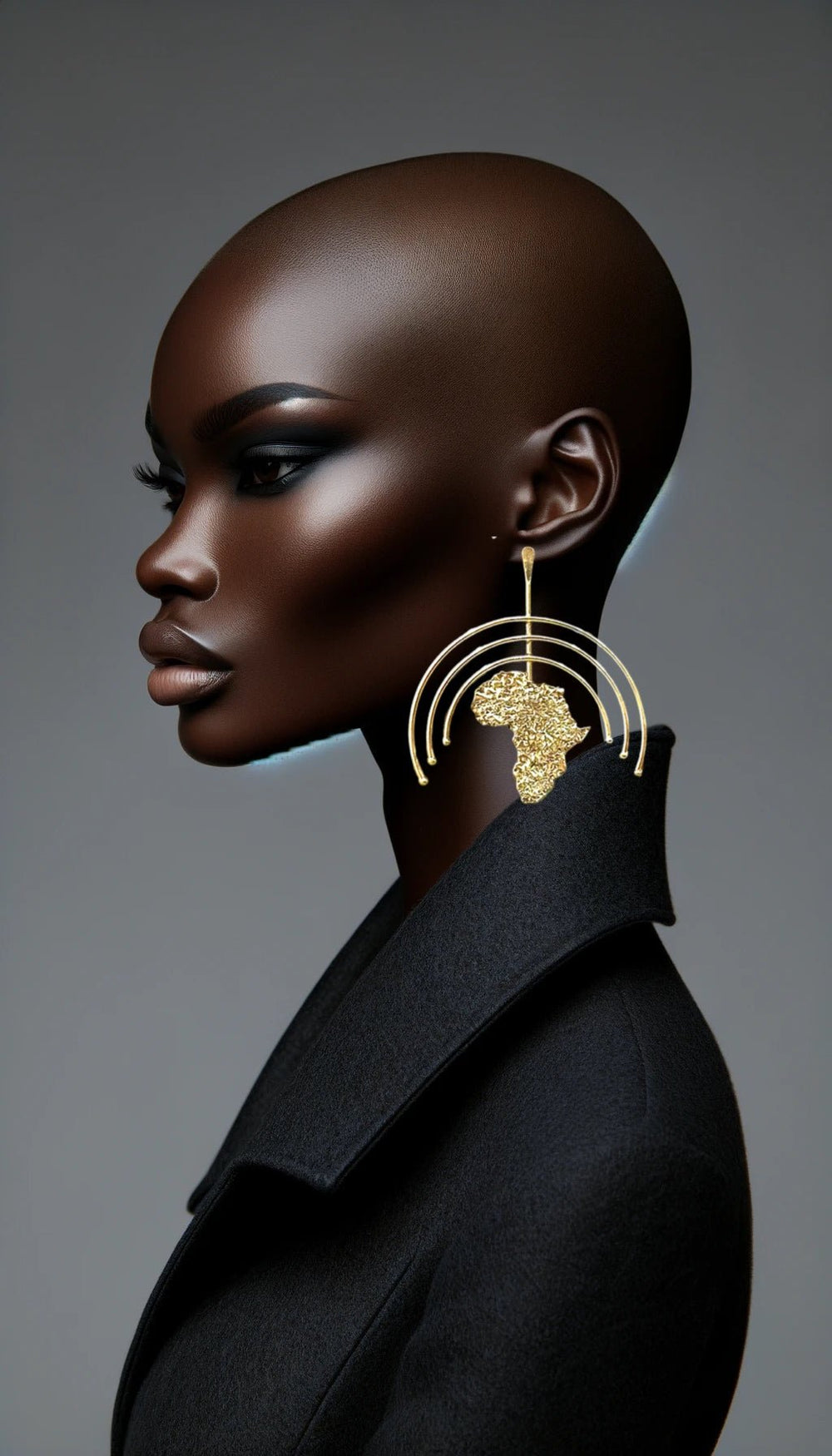 Africa Under the Divine Earrings - Trufacebygrace