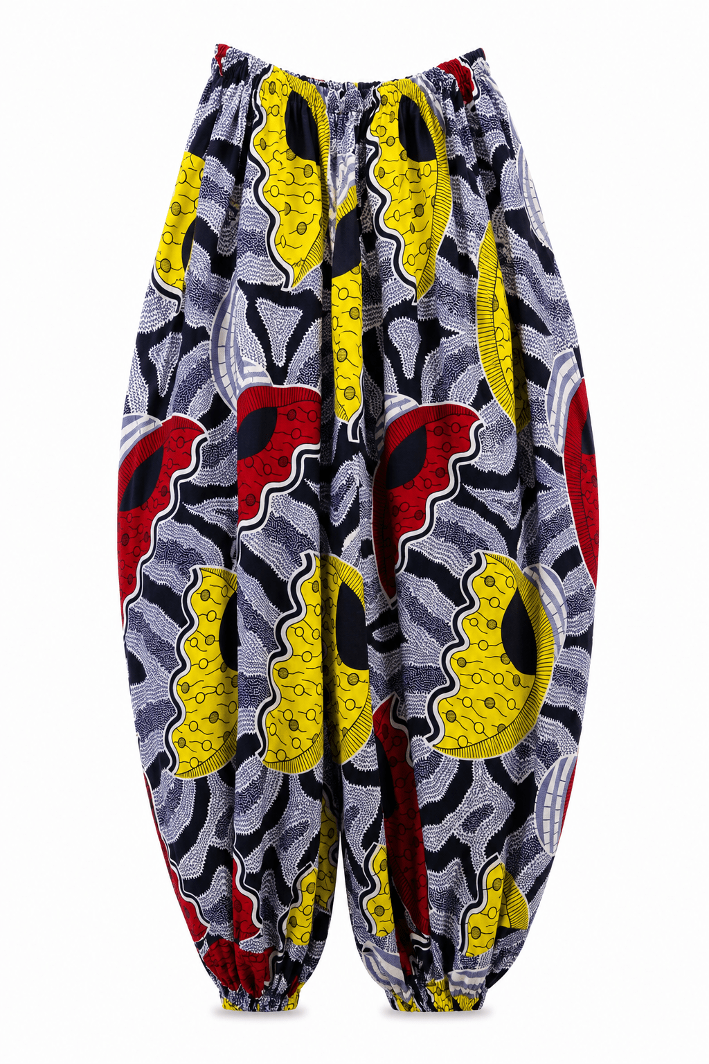 African Print Balloon Jumpsuit - Trufacebygrace