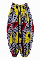 African Print Balloon Jumpsuit - Trufacebygrace