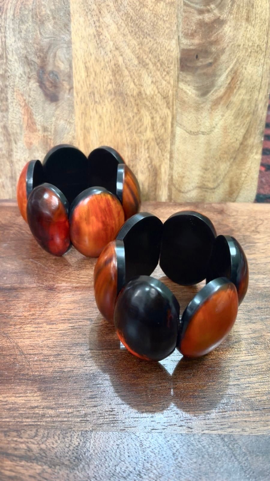 Afro Color Pop Horn Bracelets - Trufacebygrace