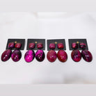 Afro Color Pop Horn Drop Earrings - Trufacebygrace
