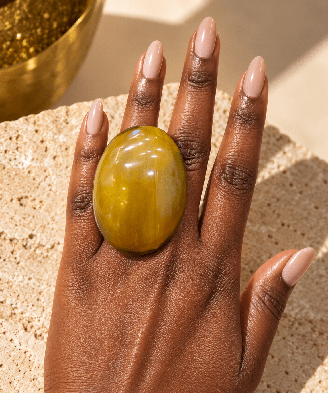 Afro Color Pop Horn Rings - Trufacebygrace