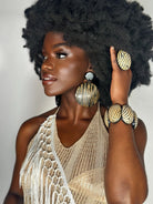 Afro Safari Horn Print Bracelets - Trufacebygrace