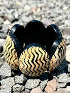 Afro Safari Horn Print Bracelets - Trufacebygrace