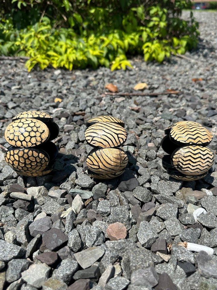 Afro Safari Horn Print Bracelets - Trufacebygrace