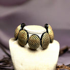Afro Safari Horn Print Choker Necklace - Trufacebygrace
