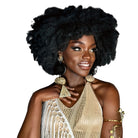 Afro Safari Horn Print Earrings - Trufacebygrace