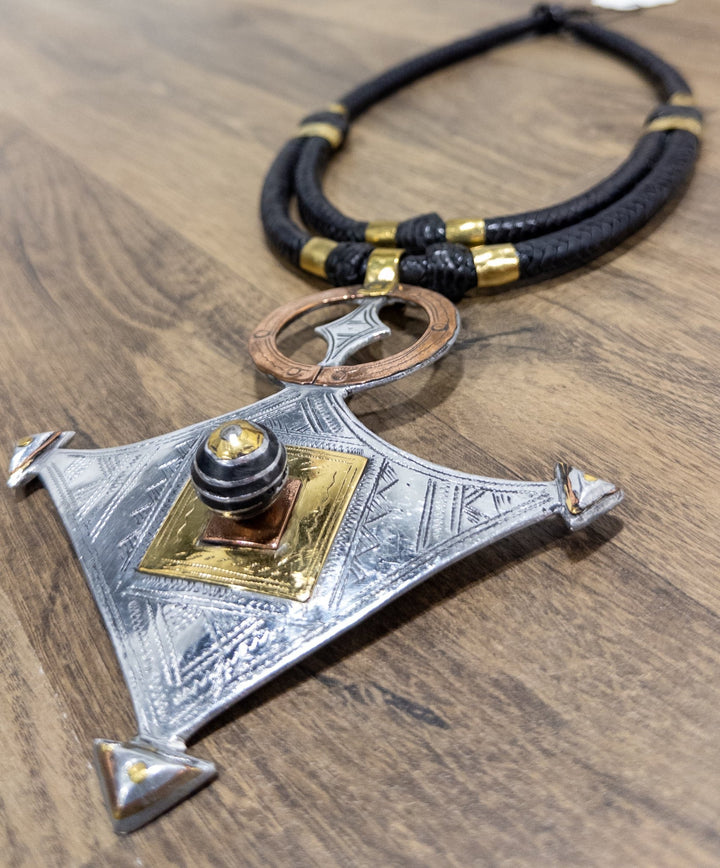 Agadez Compass Pendant Necklace - Trufacebygrace