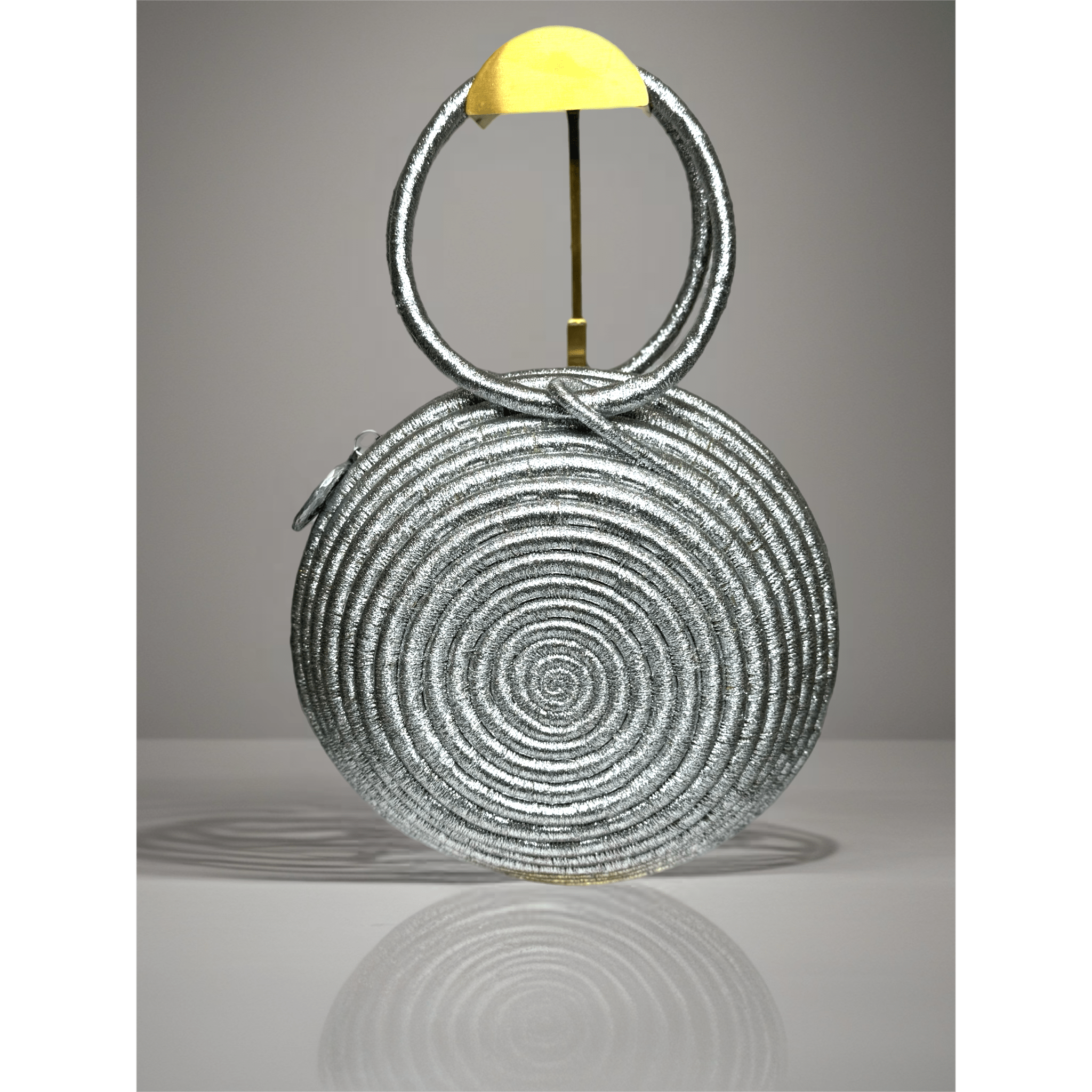 Agaseke Luxe Woven Circle Bag - Trufacebygrace