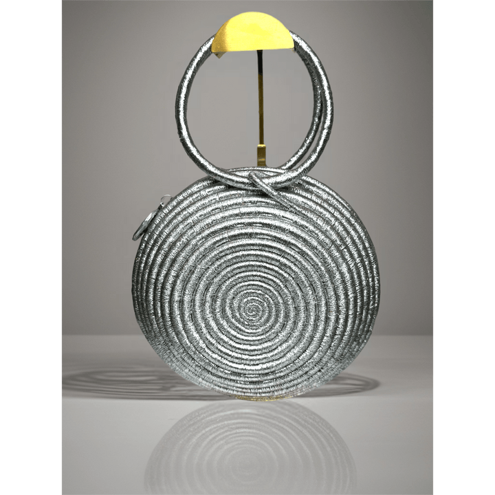 Agaseke Luxe Woven Circle Bag - Trufacebygrace