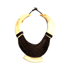 Ahenkan Bone And Leather Collar - Trufacebygrace