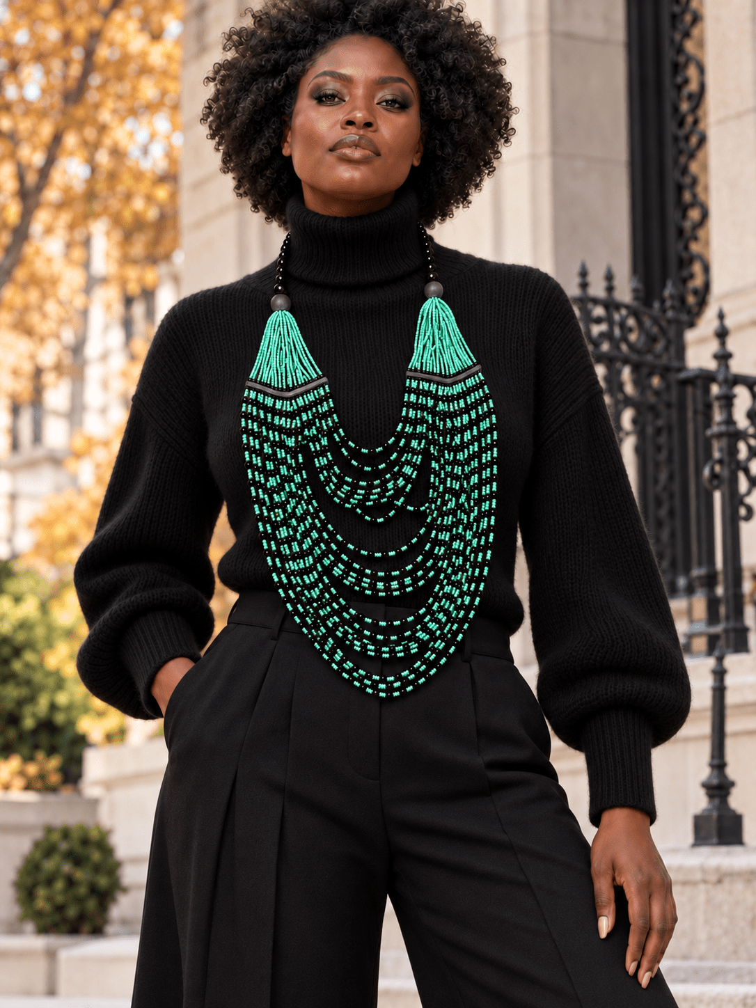 Ahwenie Statement Necklace - Trufacebygrace