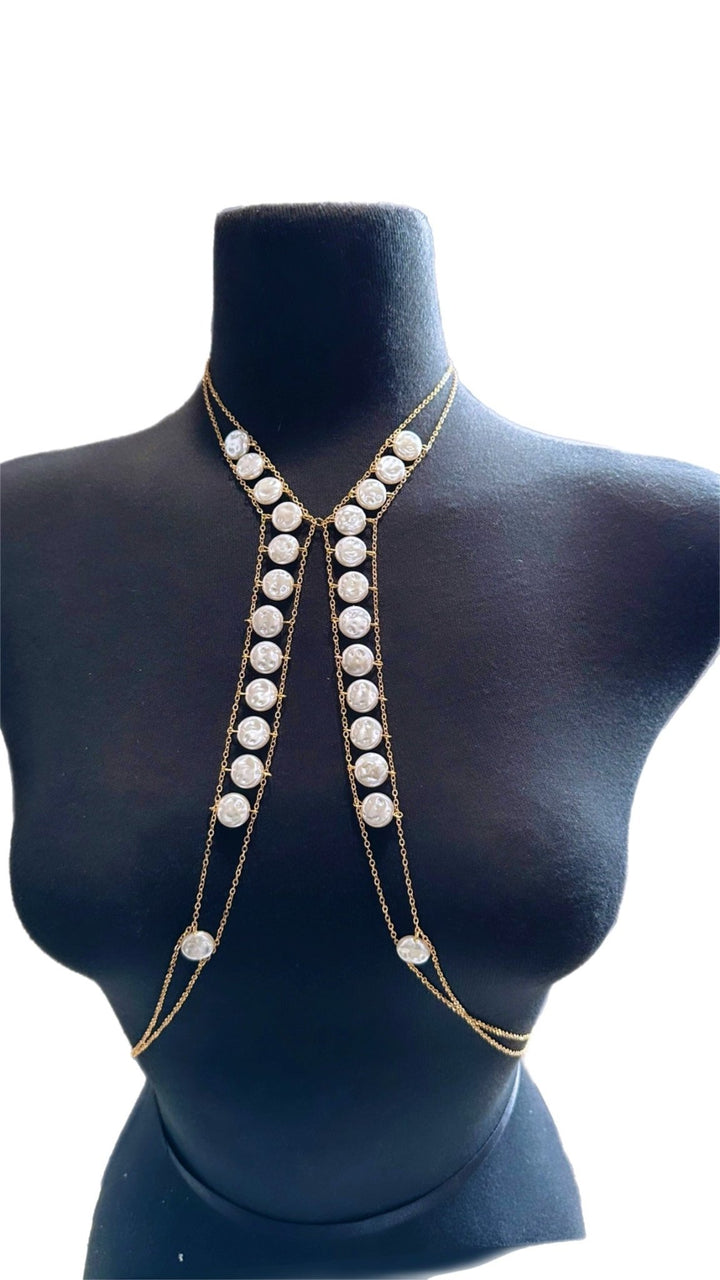 Aku Pearl body Chain - Trufacebygrace