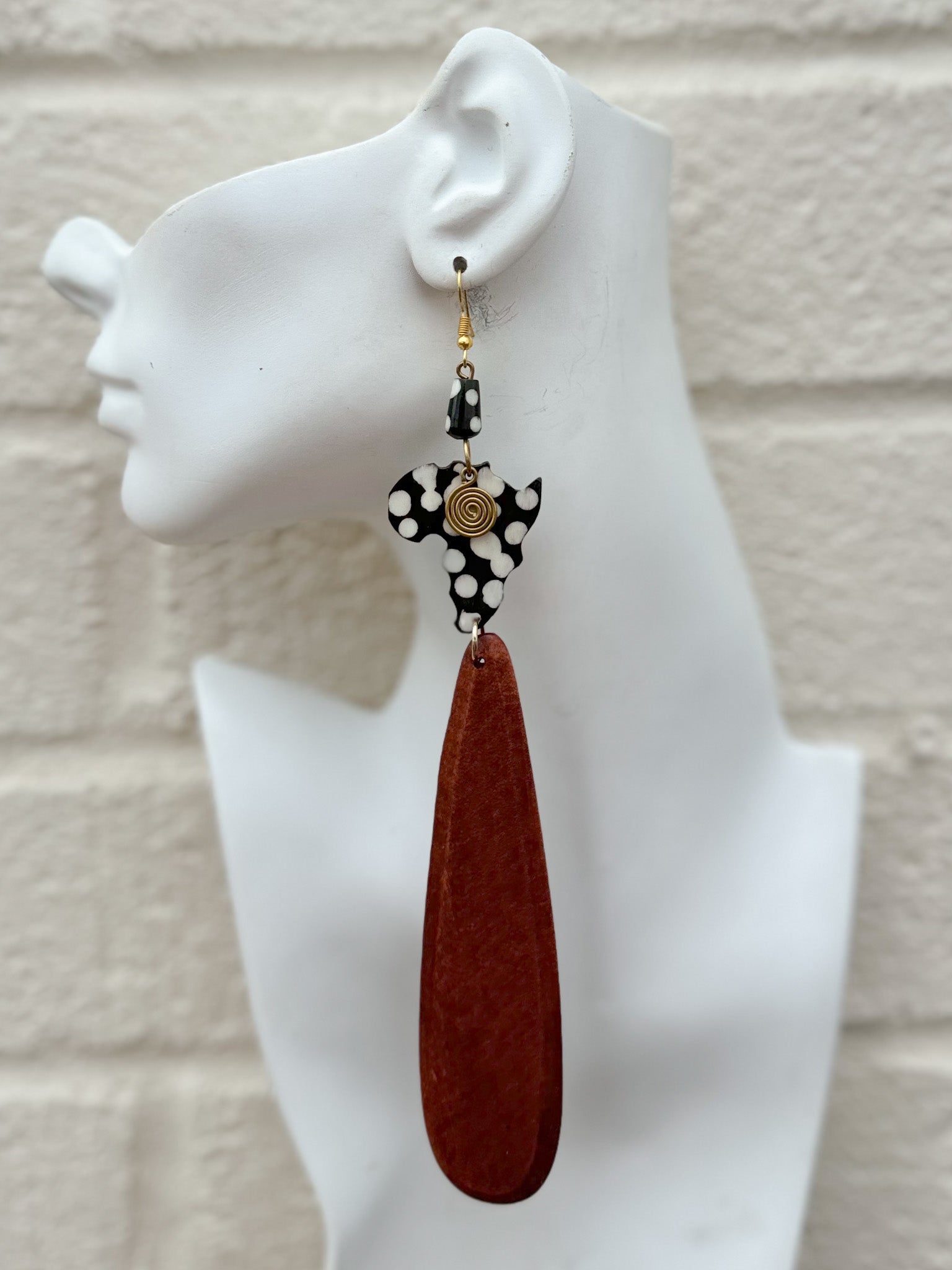 Alkebulan Drop Earrings - Trufacebygrace