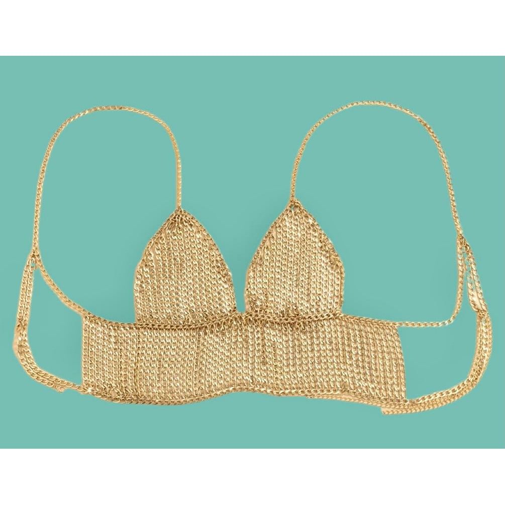 Amara Chain Bralette - Trufacebygrace