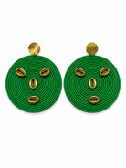 Anansewa Cowry Face Earrings - Trufacebygrace