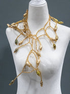 Ankara Bloom Cascade Necklace - Trufacebygrace
