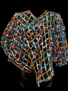 Ankara laced / Net short top/Coverup - Trufacebygrace