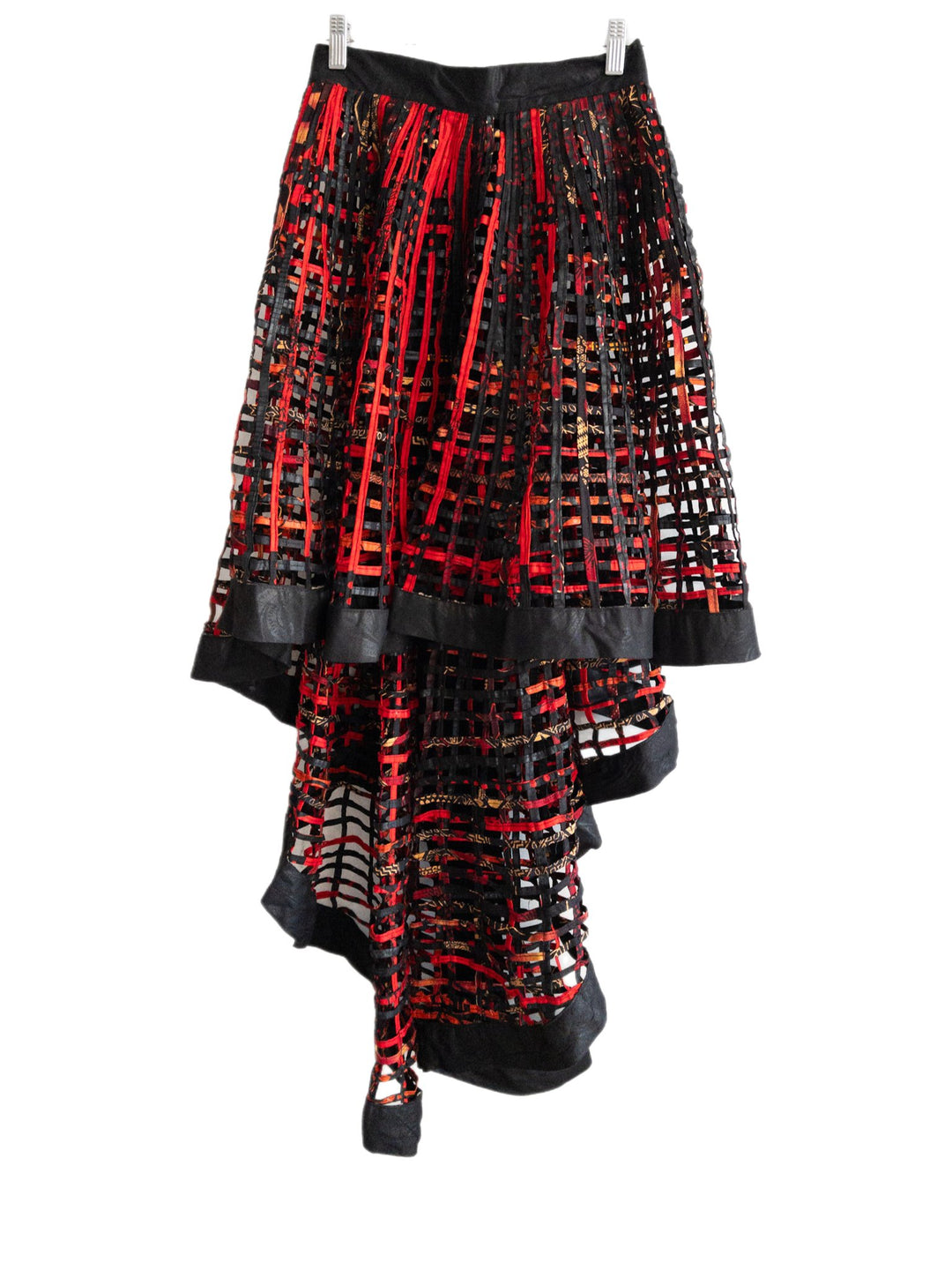 Ankara Laced Skirt High - Low - Trufacebygrace