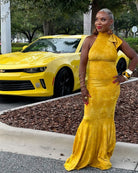 Ankara Ntoma Swirl Statement Earrings - Trufacebygrace
