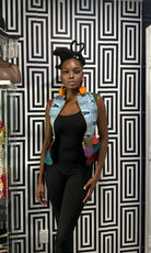 Ankara print blazer/top - Trufacebygrace