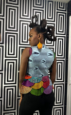 Ankara print blazer/top - Trufacebygrace
