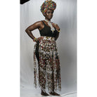 Ankara Strips Fringe skirts/ Belts - Trufacebygrace