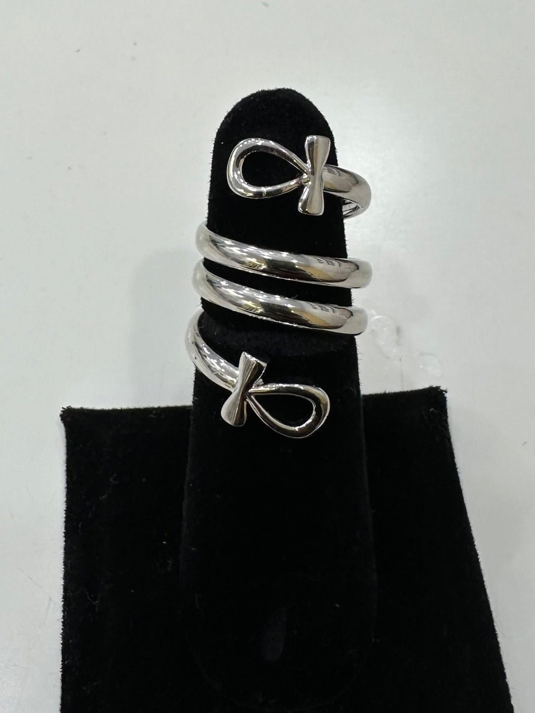 Ankh Double Coiled Ring - Trufacebygrace