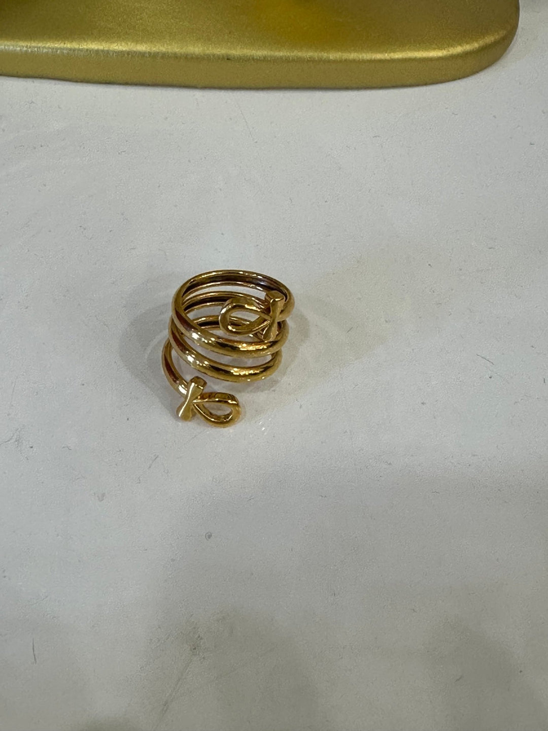 Ankh Double Coiled Ring - Trufacebygrace