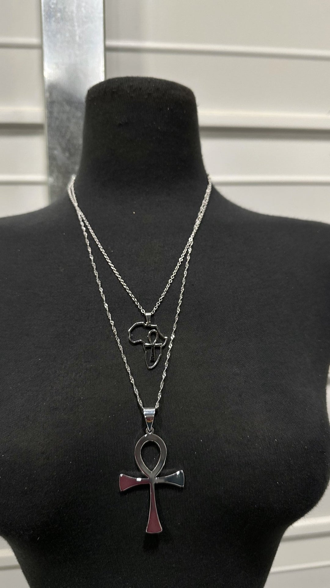 Ankh stainless Steel Necklace - Trufacebygrace