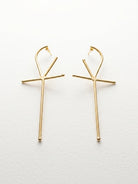 Ankh Statement Earrings - Trufacebygrace