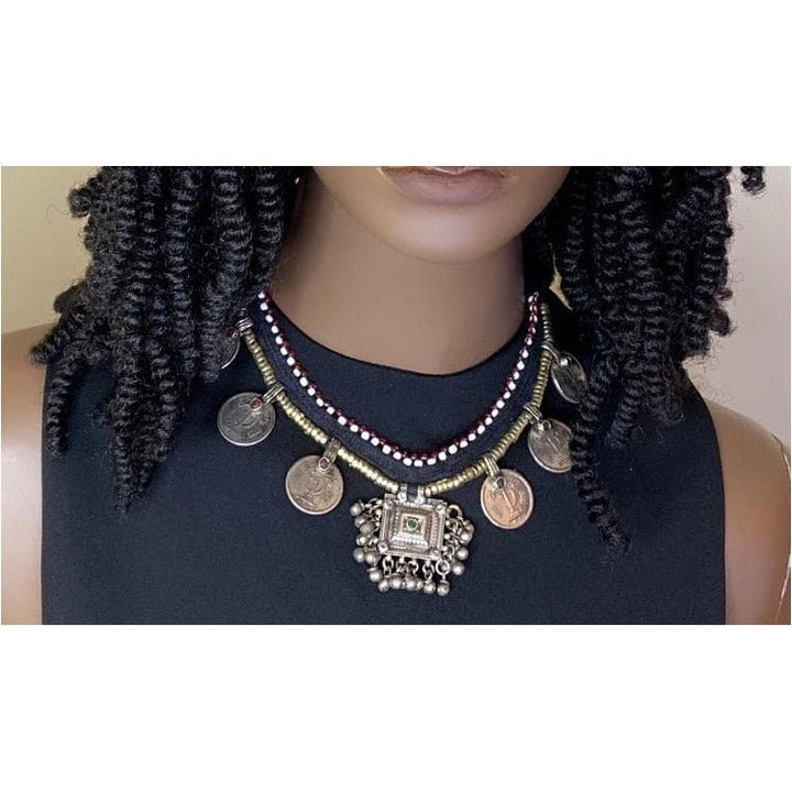 Asani Vintages Crown/ Necklace - Trufacebygrace