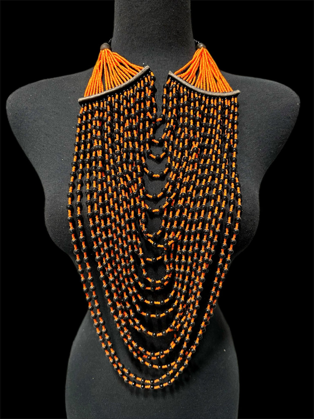 Asante Royalty Multi Strand Beaded Necklace - Trufacebygrace